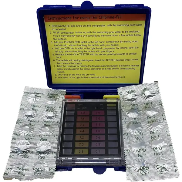Tester za bazen sa tabletama 2