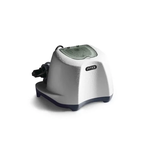 Hlorinator INTEX QS1200 (220-240 V) proizvodi 12 g/h hlora, eliminiše bakterije i alge i održava vodu kristalno čistom. Idealan za bazene do 56.800 L!