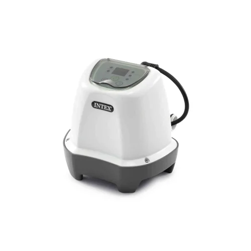 Hlorinator INTEX QS200 (100-240 V) dezinfikuje bazensku vodu, proizvodi 2 g/h hlora i eliminiše bakterije i alge. Idealno rešenje za bazene do 8327 L!
