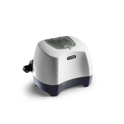 Hlorinator INTEX QZ1100 (220-240 V) automatski proizvodi 11 g/h hlora i ozon za snažnu dezinfekciju bez mirisa. Idealan za bazene do 56.800 L!