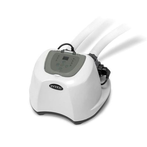 Hlorinator intex QS700 (220-240 V) automatski dezinfikuje bazensku vodu pomoću elektrolize soli. Pogodan za bazene do 26.500 L i jednostavan za upotrebu.